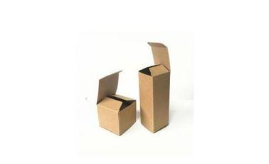 디지털 방식으로 인쇄를 포장하는 재생된 브라운 Kraft 선물 상자 Foldable 향수